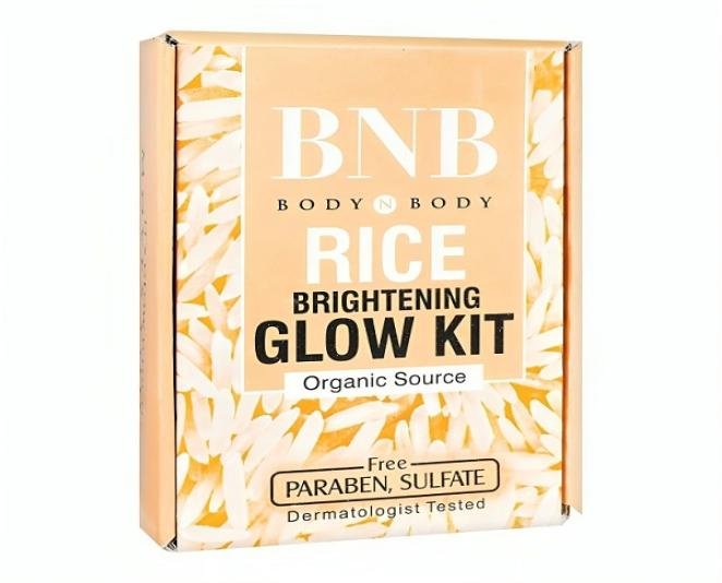 BNB Rice Brightening Glow Kit Skin Care In Pakistan - Image